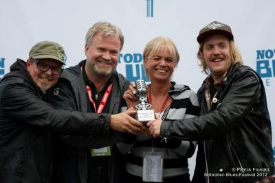 Norsk Blues Union vant Bluesprisen på Notodden!