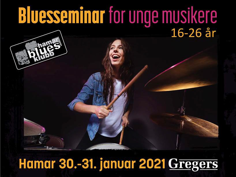 Hamar Bluesklubb arrangerer bluesseminar for unge musikere
